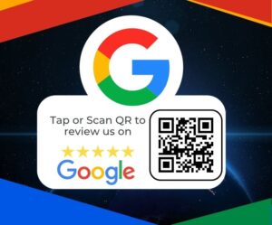 Google Review Plate