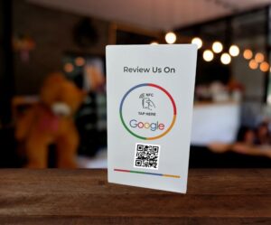 Google Review Stand